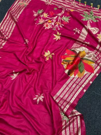 Akshara russian silk wholesale saree